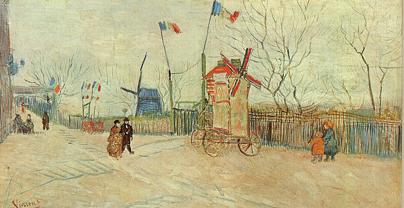 Street Scene in Montmartre